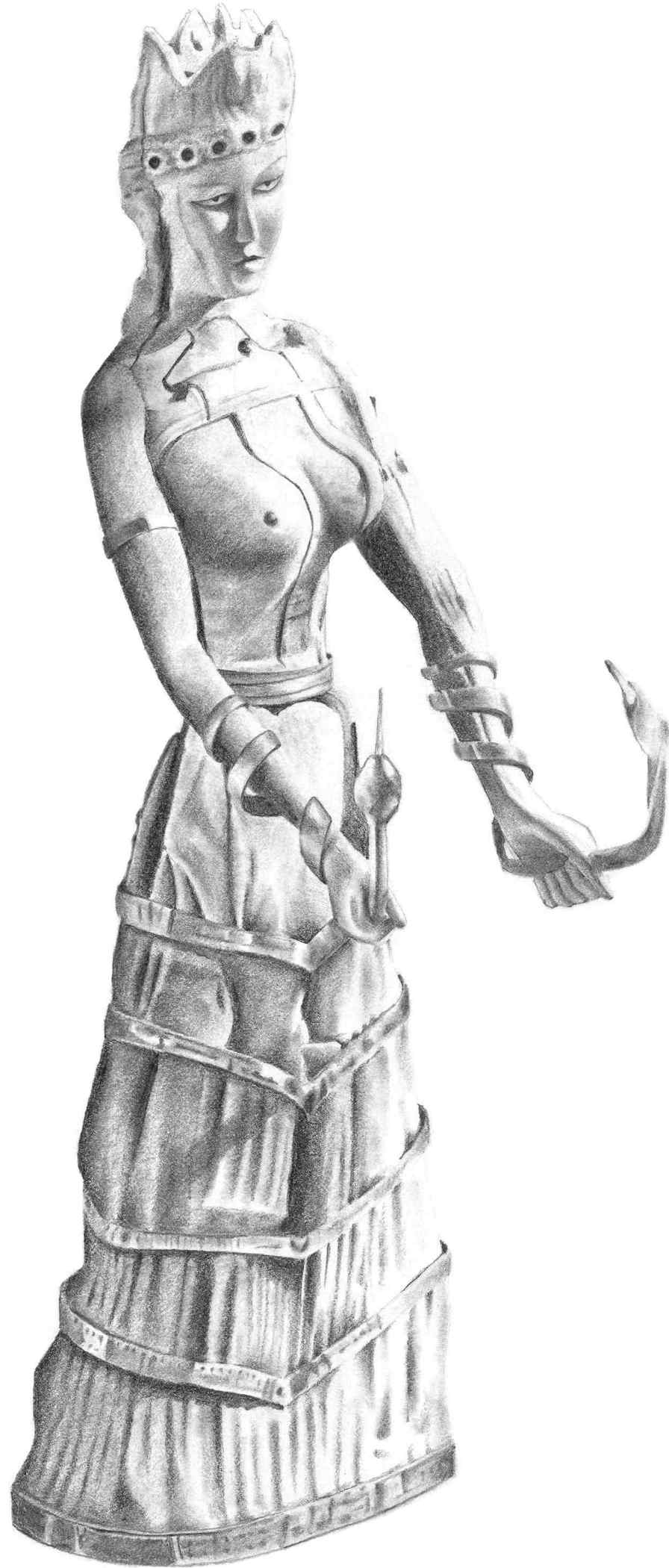 Minoan snake goddess